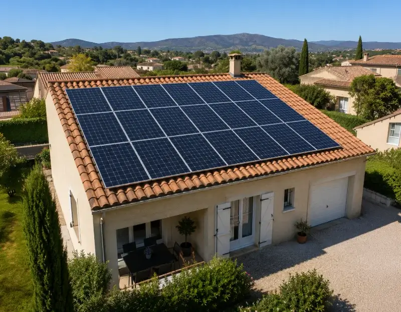 Prime à l'autoconsommation panneaux solaires Saint-Nazaire-le-Désert — aide financière de l'État